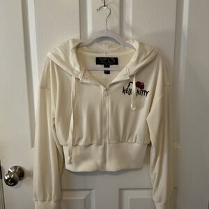 Hello Kitty Cream Hoodie